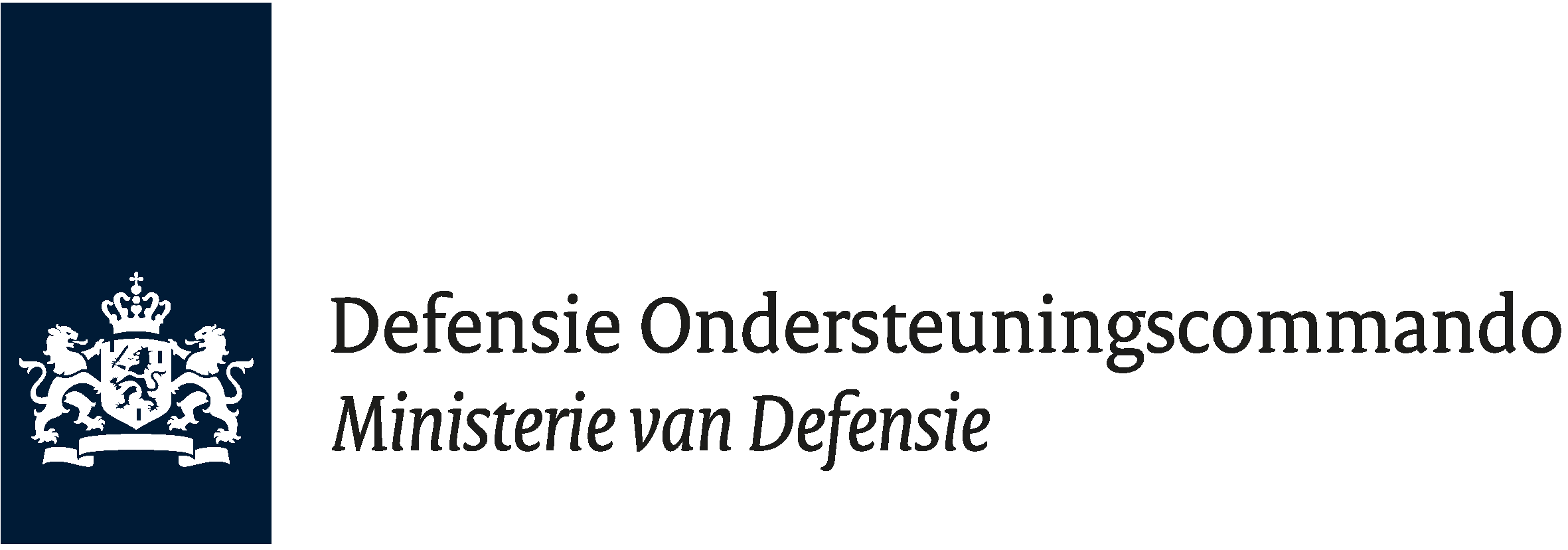 Logo van Defensie Ondersteuningscommando